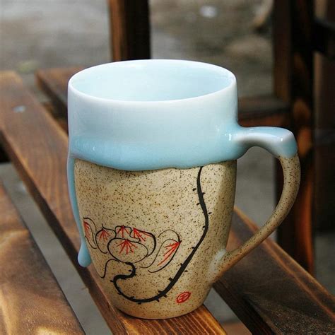 创意陶瓷杯 哑光盎司杯数字杯实用水杯马克杯 中秋节礼品制做LOGO-阿里巴巴