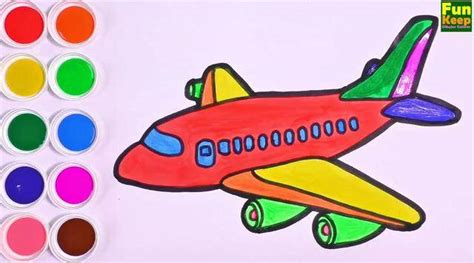 可爱小飞机简笔画画法图片步骤 咿咿呀呀儿童手工网