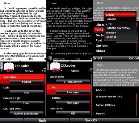 Symbian 3 ZX Reader v2.0.2 N8 E Kitap Okuma Programı Son Sürüm İndir