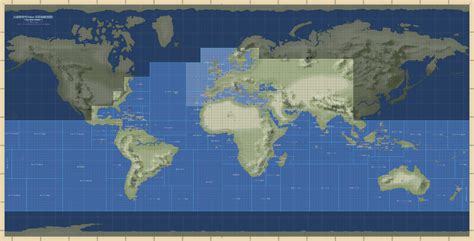 世界地形图中文版下载-世界地形图超清晰中文版下载jpg格式高清版-绿色资源网