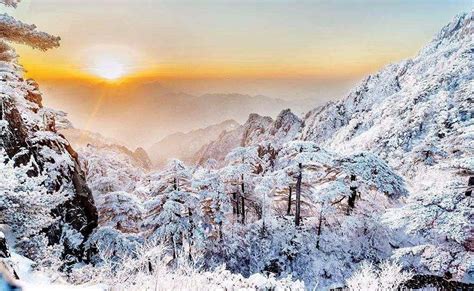 大美黄山冬天景色高清图片下载-正版图片500704280-摄图网