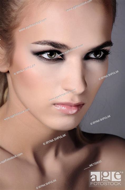 Face of a beautiful girl, Stock Photo, Picture And Royalty Free Image ...