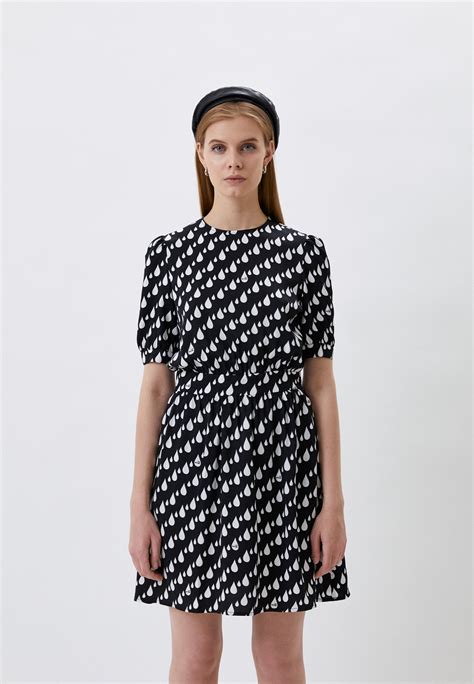 Платье Love Moschino, цвет: черный, RTLABB907501 — купить в интернет ...