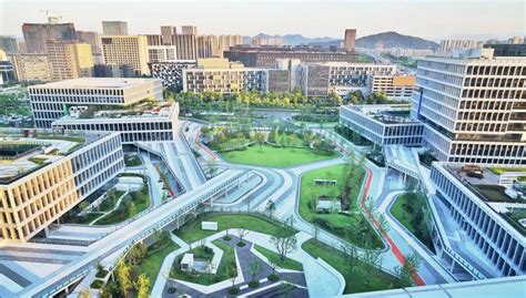 阿里巴巴杭州软件生产基地二期园区规划设计