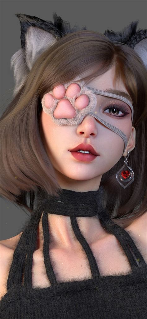 猫女图片
