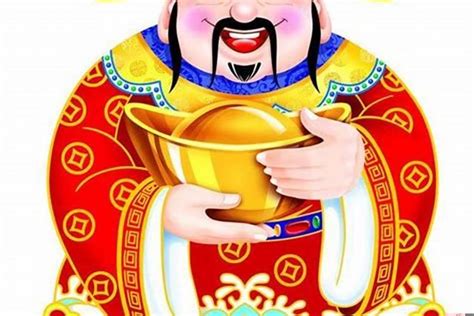 财神爷上香图解图片