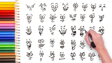 How to Draw a Cartoon Face for Beginners · Art Projects for Kids