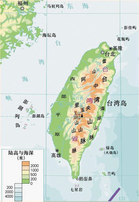 台湾旅游地图·台湾地图全图高清版-云景点