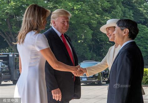 美国总统特朗普继续访日行程 会见新天皇德仁_新浪图片