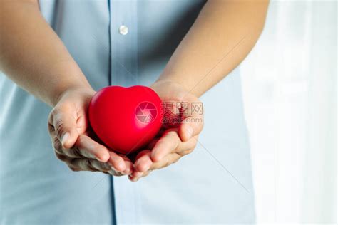手上拿着红心的女人献血理念高清图片下载-正版图片506588521-摄图网