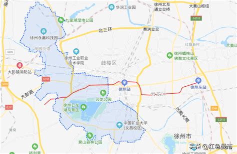 徐州市地图 - 徐州市卫星地图 - 徐州市高清航拍地图
