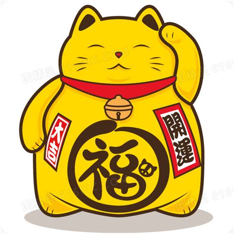 发财富贵猫图片