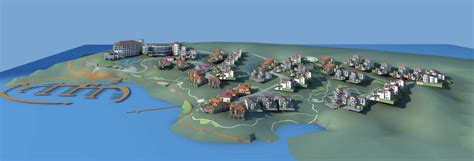 宁波项目3dmax 模型下载-光辉城市