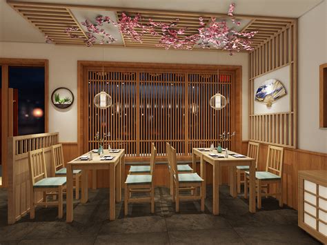 “酒田”日式料理（良渚店）|空间|家装设计|杭州全文室内设计 - 原创作品 - 站酷 (ZCOOL)