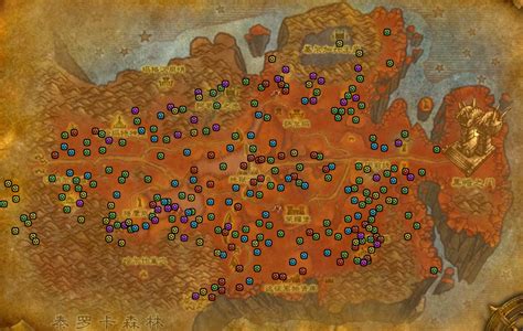 tbc地狱火半岛采矿路线-魔兽世界外域矿点分布大全图一览-铁资游戏网