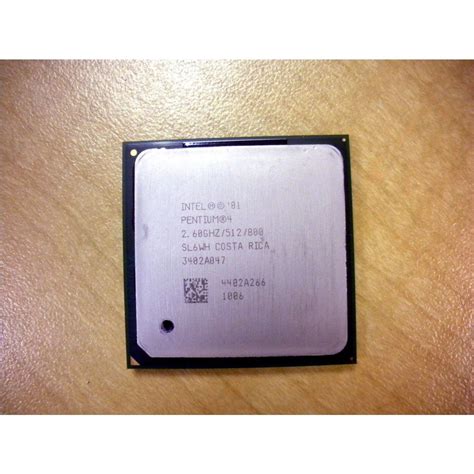 HP 333863-001 Intel Pentium 4 2.60GHz/512K CPU & 350511-001 Heatsink ...