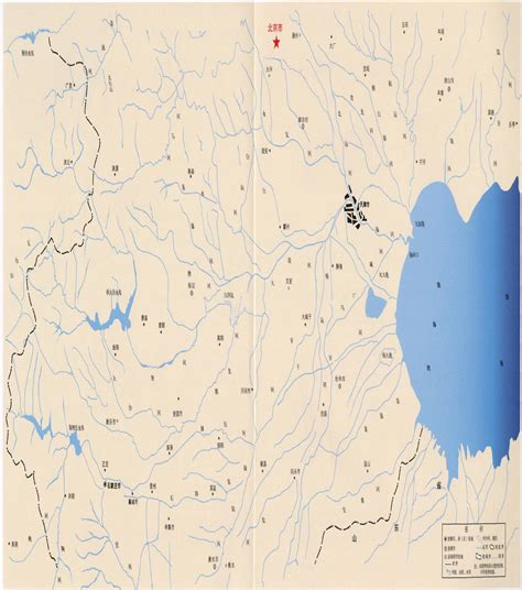 水系地图图片
