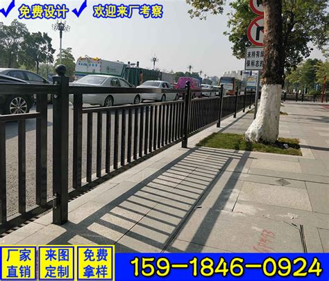 汕头包施工人行道护栏 批发市政护栏厂家 惠州隔离栏杆产品图片高清大图