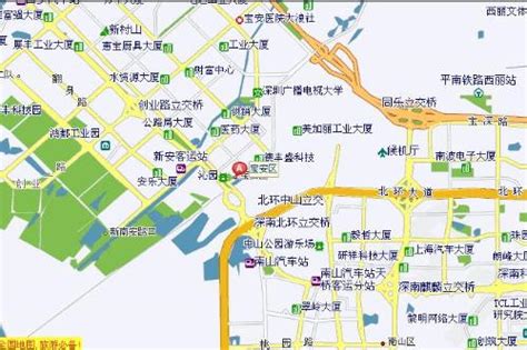 深圳宝安地图