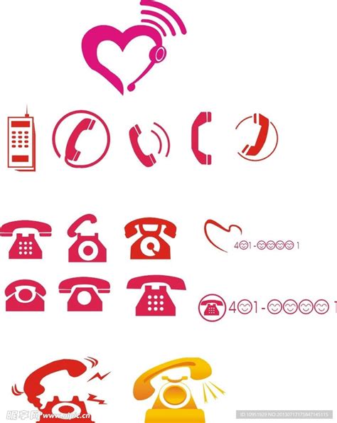 电话标志设计图__其他_广告设计_设计图库_昵图网nipic.com