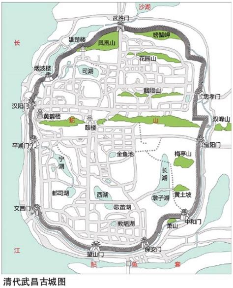 武昌的景点分布在哪里 附景点地图_旅泊网