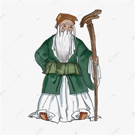 古代老头图片