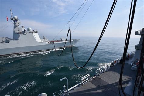 中国海军远训舰队启航 4艘主力舰总吨位超5万吨