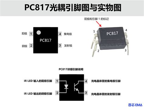 什么是PC817芯片？PC 817工作原理+PC817光耦参数讲解，轻松搞定 - 百芯EMA