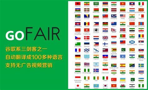 多语言网站建设，最简便的方式：采集gofair建设104种语种的外贸网站！