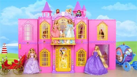 格一芭比儿洋娃娃套装大礼盒女孩公主儿童玩具别墅城堡梦想豪宅-阿里巴巴