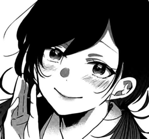 黑白头像动漫甜美女生