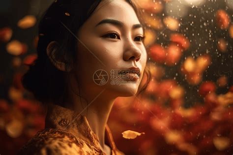 东方少女图片