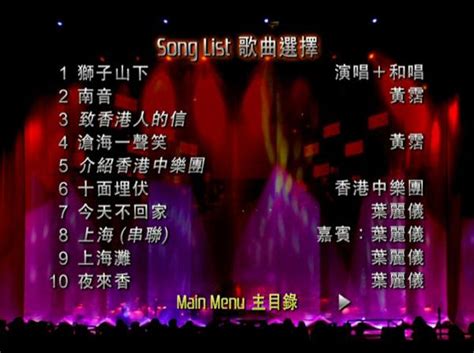 黄霑 狮子山下2003演唱会（DVD ISO 6.4GB） - 蓝光演唱会