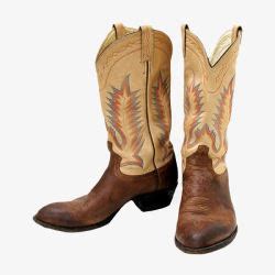 西部牛仔靴美国进口钢趾防砸工作靴复古马靴真皮骑士靴马术用品-淘宝网