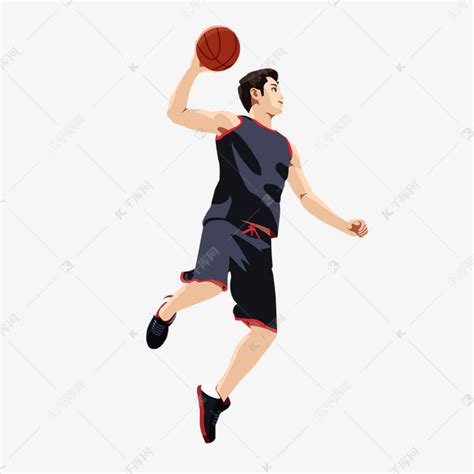 打篮球男孩素材图片免费下载-千库网