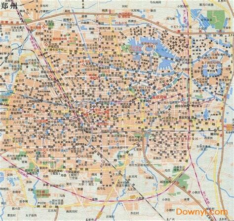 郑州旅游交通地图电子版下载-郑州旅游交通地图下载高清版-当易网