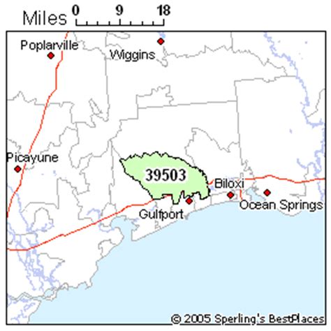 Gulfport (zip 39503), Mississippi Rankings