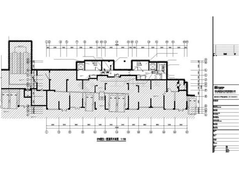 家装CAD图纸[121],简欧风格复式CAD施工图全套附效果图-齐生设计职业学校