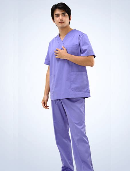 重庆定做浅紫色手术衣,医院手术衣公司_重庆欧迈服饰有限公司
