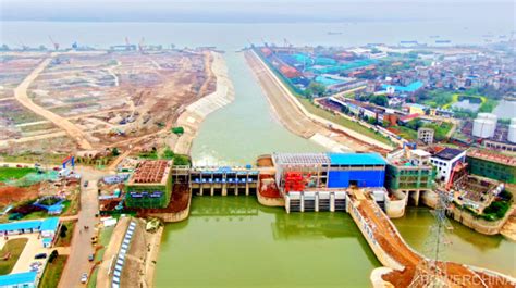 中国水利水电第八工程局有限公司 水电公司 九江八赛项目下游出水渠河堤整治工程完成