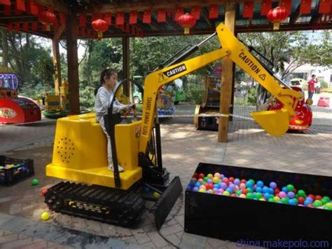 新公园游乐场游乐设备儿童挖掘机 儿童益智挖掘机 - 知乎