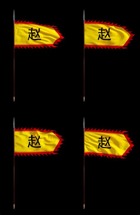古代战旗飘扬旗子旗帜素材图片免费下载-千库网