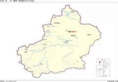 新疆地图全图高清版_地图窝