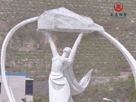 灵石县文化艺术中心广场女娲雕塑 - 河北央美景观工程有限公司