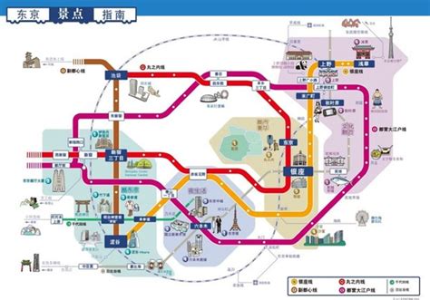 东京地图图片