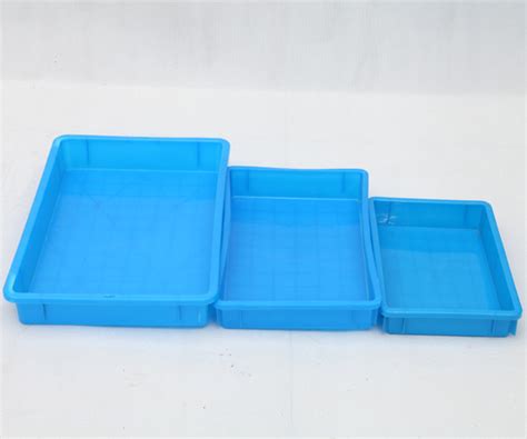 厂家直销塑料冷冻盘 长方形塑料盆海鲜冰盘白盆塑料盘白色收纳盒-阿里巴巴