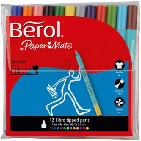 Berol Colour Fine Pens with | 380790 | Colouring Pens & Pencils