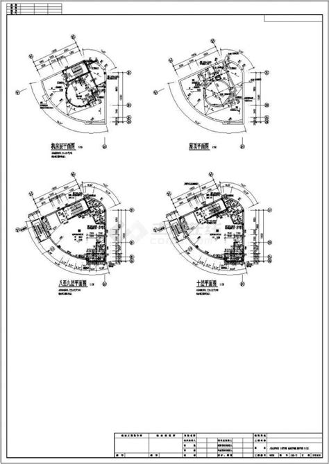 [黑龙江]高层现代风格建材城建筑设计施工图(含设计说明)_图纸设计说明_土木在线