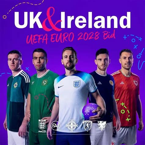 英足总官方：英国和爱尔兰联合申办2028年欧洲杯的最终申请已提交-直播吧