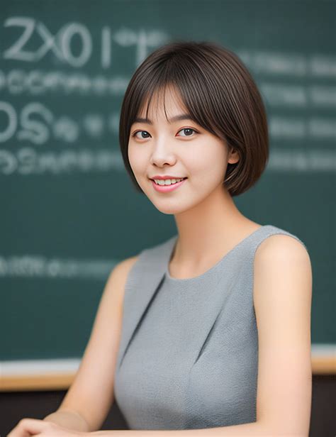 短发温柔老师头像女生